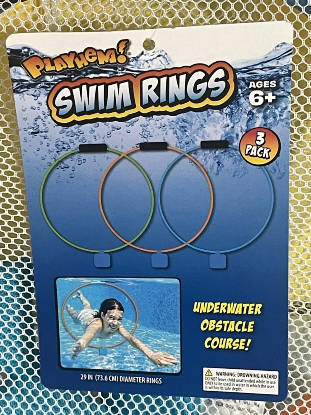 POOL 3 swim rings from Playhem